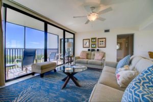 A vacation rental to stay at during a Sanibel Island honeymoon.